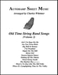 Old Time String Band Songs, Volume 2 Guitar and Fretted sheet music cover